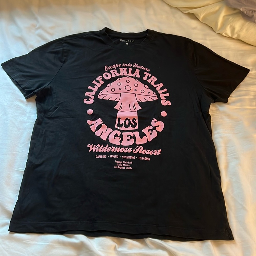 Black graphic t-shirt